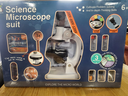 1200X Professional Microscope Set